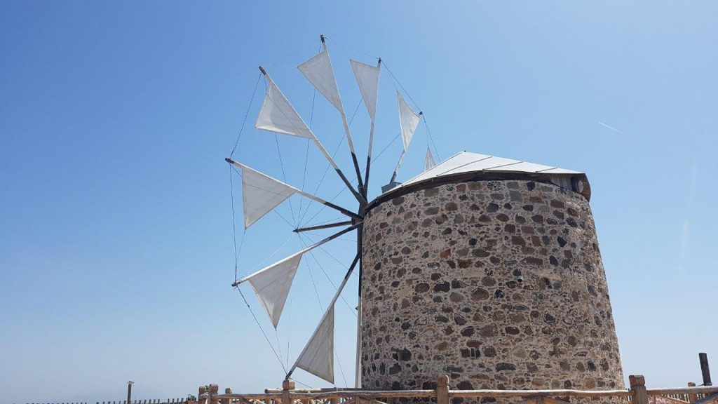 Bezienswaardigheden Kos molen griekenland