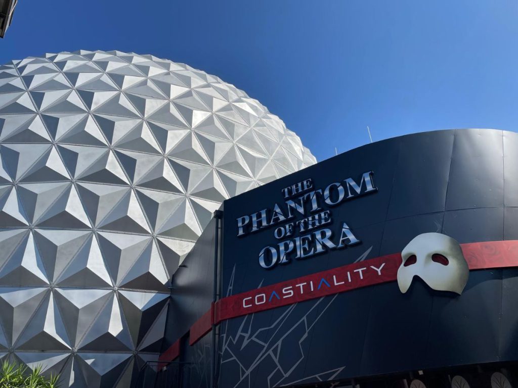 phantom of the opera vr coater achtbaan met vr bril Achtbanen Europa-Park