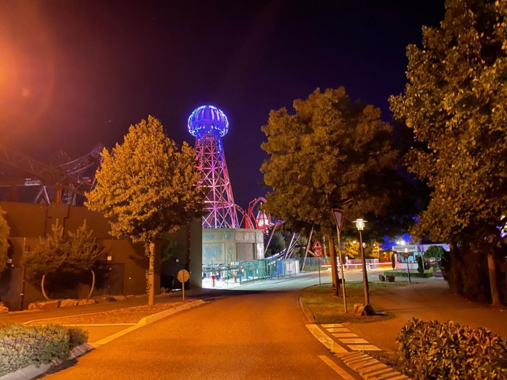 voltron nevara avond nacht licht Achtbanen Europa-Park