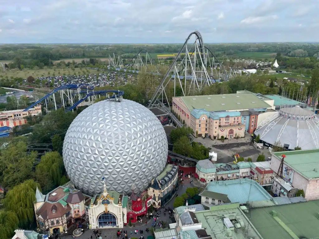 europapark overzicht achtbaan 