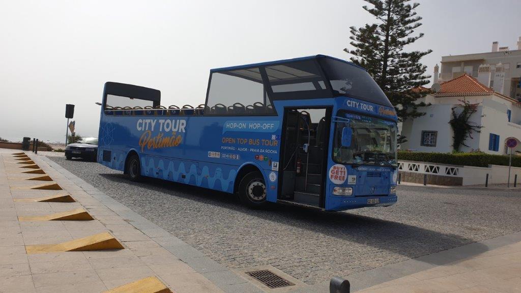 Hop on Hop Off in Portimao bus portugal